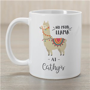 Personalized No-Prob Llama Mug