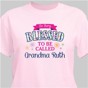 Personalized So Very Blessed T-Shirt