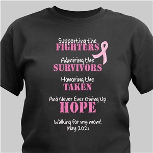 Fighting the Cause Breast Cancer Awareness T-shirt