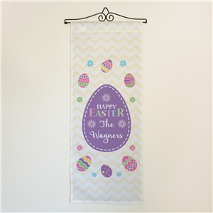 Personalized Happy Easter Wall Hanging