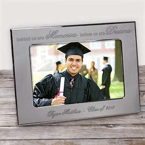 Personalized Graduation Silver Picture Frame
