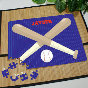 Personalized Baseball Jigsaw Puzzle