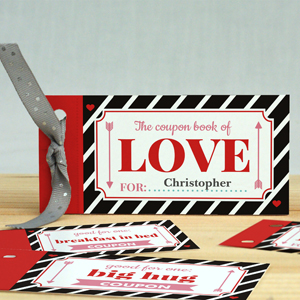 Personalized Love Coupon Book