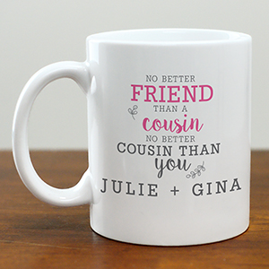 Personalized No Better Friend Mug