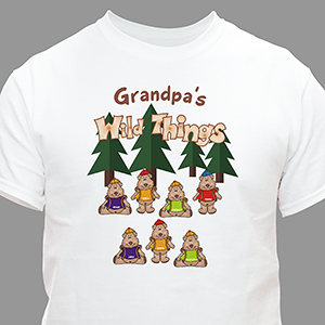 Personalized Wild Things Christmas T-shirt