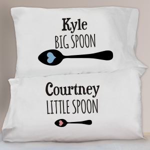 Couples Personalized Pillowcase Set