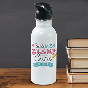 Personalized Little Class Cutie Water Bottle