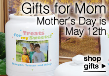 Gifts for Mom - Mothers Day is May 12, 2013