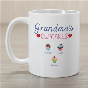 Personalized Grandma's Cupcakes Coffee Mug