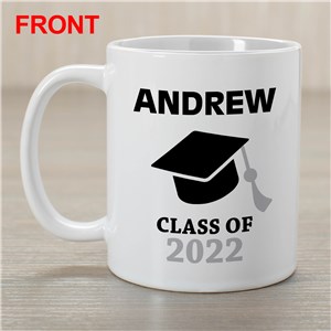 Personalized Name Over Cap Coffee Mug