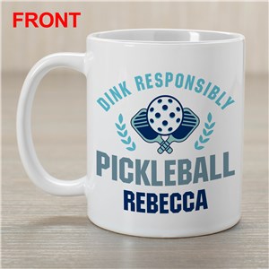 Personalized Dink Responsibly Mug