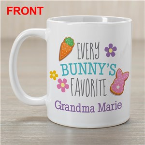 Personalized Every Bunny's Favorite Coffee Mug