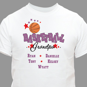 Personalized Basketball T-Shirt