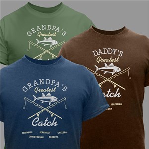 Personalized Greatest Catch T-Shirt