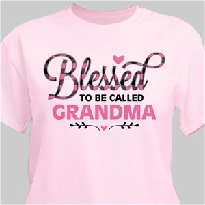 Personalized Blessed To Be Called Pink T-Shirt