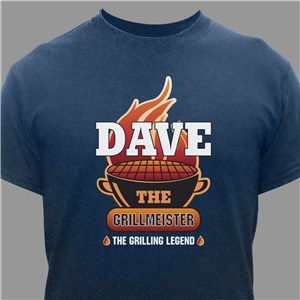 The Grillmeister Personalized Natural T-Shirt