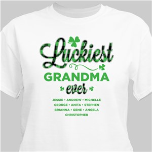 Personalized Luckiest Ever T-Shirt
