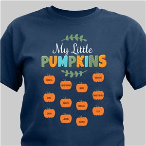 Personalized My Little Pumpkins T-Shirt
