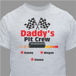 Personalized Pit Crew Shirt