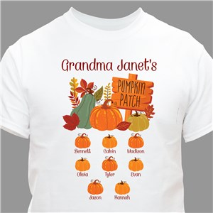 Personalized Pumpkin Patch Signs T-Shirt