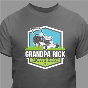 Personalized Mows Best T-Shirt