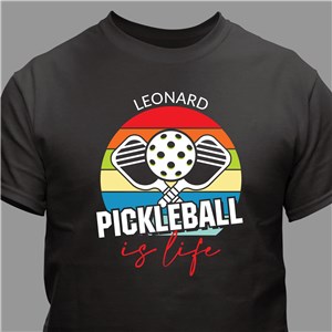 Personalized Pickleball is Life T-Shirt