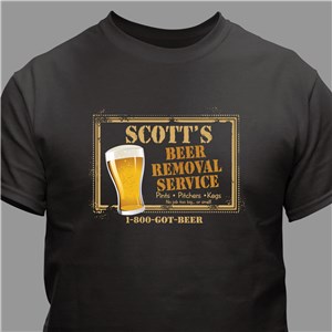 Personalized Beer T-shirt