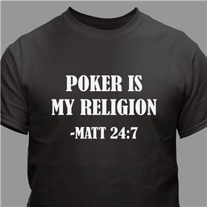 Personalized Religion T-shirt