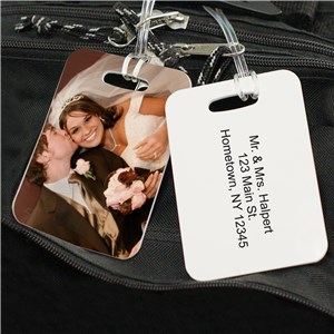 Photo luggage tag