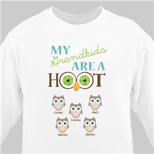Personalized Are a Hoot Sweatshirt