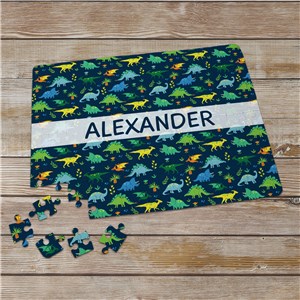 Personalized Dinosaurs Puzzle