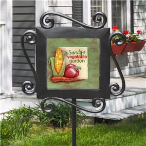 Personalized Vegetable Garden Stake