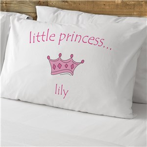 Little Princess Personalized Pillowcase