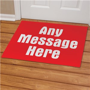 Any message  Doormat