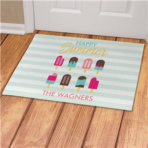 Personalized Happy Summer Doormat