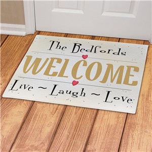 Live, Love, Laugh Doormat