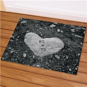 heart of stone Doormat