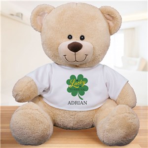 Personalized Lucky To Have You Sherman Bear