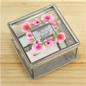 Personalized First My Mother Forever My Friend Jewelry Box