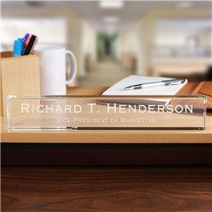 Personalized Executive Name Plate
