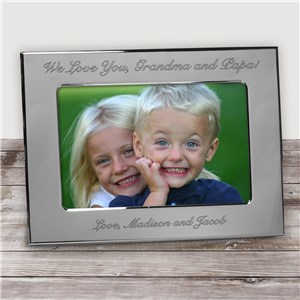 Any Message Silver Picture Frame
