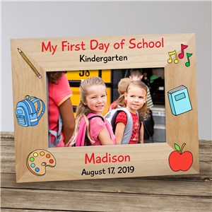 Personalized Back To School Frame