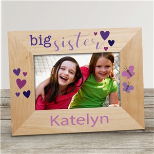 Personalized Big Sister Picture Frame