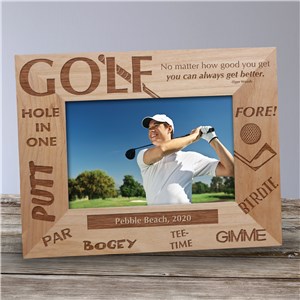 Personalized Golf Frame