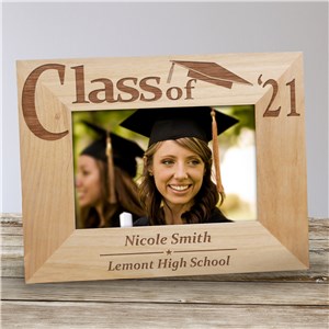 Personalized Graduation Wooden Picture Frame