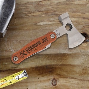 Engraved Mr. Fix It with Hammer and Wrench Multi-tool