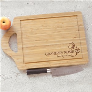 Engraved Loved Beyond Measure Cutting Board