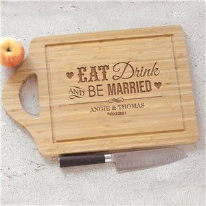 Engraved Be Married Chef Carving Board