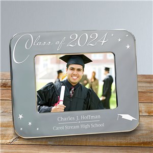 Engraved Class Of Graduation Picture Frame