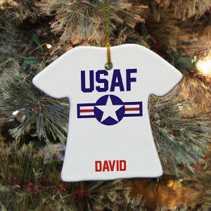 Air Force T-Shirt Ornament